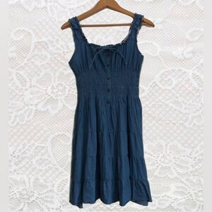 Chambray Cowgirl Dress